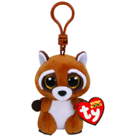 TY BEANIE BOOS RUSTY RACCOON CLIP