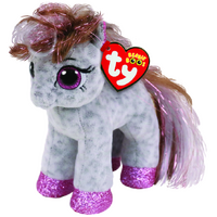 TY BEANIE BOOS CINNAMON SPOTTED PONY REGULAR