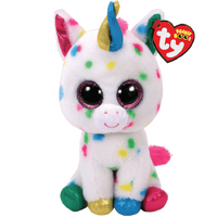 TY BEANIE BOOS HARMONIE SPECKLE UNICORN REGULAR