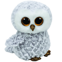 TY BEANIE BOOS OWLETTE WHITE OWL MEDIUM