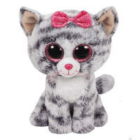 TY BEANIE BOOS KIKI GREY CAT REGULAR