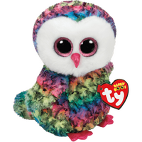 TY BEANIE BOOS OWEN MULTICOLOUR OWL REGULAR