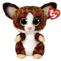 TY BEANIE BOOS BINKY BUSH BABY BROWN MEDIUM