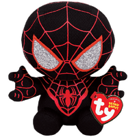 TY ORIGINAL BEANIE BABIES MARVEL SPIDER-MAN MILES MORALES REGULAR PLUSH