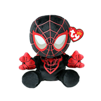 TY ORIGINAL BEANIE BABIES MARVEL SPIDER-MAN MILES MORALES REGULAR SOFT PLUSH