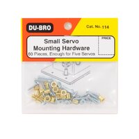 DU-BRO 114 SMALL SERVO MOUNTING HARDWARE 60 PC