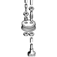 DU-BRO 192 FUEL CAN CAP FITTINGS