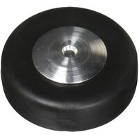 DU-BRO 125TW WHEEL TAIL 1-1/4INCH DIAMETER FOR .60 SIZE PLANE 3/32 INCH AXLE DIAMETER