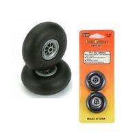 DU-BRO 200T LOW BOUNCE 2INCH TREADED SURFACE WHEELS 1 PAIR