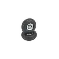 DU-BRO 225T - 2 & 1/4INCH (57MM) LOW BOUNCE TREADED SURF WHEELS 2 PIECES