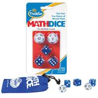 THINKFUN MATH DICE THE FAST FUN GAME OF MENTAL MATH