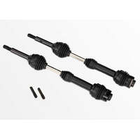 TRAXXAS 1951R STEEL DRIVESHAFT REAR STEEL SPINE CONSTANT VELOCITY FIT 2WD RUSTLER STAMPEDE