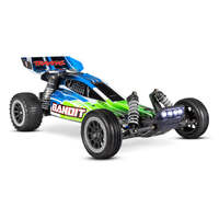 TRAXXAS 24054-61 BANDIT EXTREME SPORTS BUG GREEN WITH LED LIGHTS READY TO RUN RC CAR