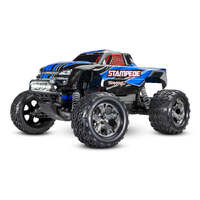 TRAXXAS 36054-61 STAMPEDE 2WD XL-5 BRUSHED WITH LED LIGHTS BLUE RTR RC CAR