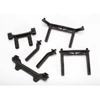 TRAXXAS 3619 BODY MOUNTS FRONT AND REAR POSTS ADJUSTABLE 2.5X18MM SCREW PINS X 4