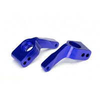 TRAXXAS 3652A STUB AXLE REAR ALUMINIUM BLUE FOR RUSTLER, STAMPEDE, BANDIT 5 X 11MM BEARINGS