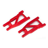 TRAXXAS 3655L SUSPENSION ARMS RED FRONT/REAR (LEFT AND RIGHT) HEAVY DUTY (2)