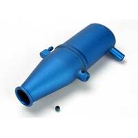 TRAXXAS 5342 ALUMINIUM TUNED PIPE BLUE ANODIZED FOR REVO