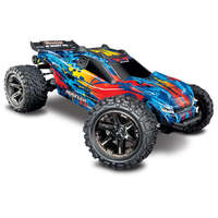 TRAXXAS 67076-4-RED  RUSTLER VXL 4x4 BRUSHLESS STADIUM TRUCK - BATTERY AND CHARGER NOT INCLUDED