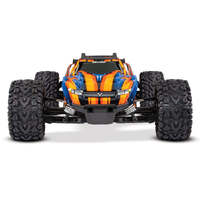 TRAXXAS 67076-4ORNG 4X4 VXL RUSTLER BRUSHLESS RTR 1/10 SCALE STADIUM TRUCK ORANGE - REQUIRES BATTERY AND CHARGER