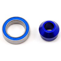 TRAXXAS 6893X BEARING ADAPTER AND BEARING BLUE ANODIZED