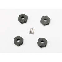 TRAXXAS 7154 HEXES 12MM W/PINS 4