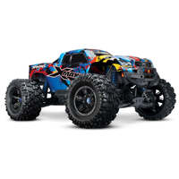 TRAXXAS X-MAXX 77086-4 MONSTER TRUCK 4X4 XMAXX 1/6 ROCK N ROLL COLOUR NO BATTERIES OR CHARGER