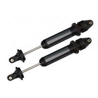 TRAXXAS 7761A BLACK GTX ALUMINIUM SHOCKS FULLY ASSEMBLED WITH SPRINGS FOR X-MAXX