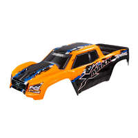 TRAXXAS 7811 XMAXX BODY ORANGE PAINTED WITH DECALS APPLIED