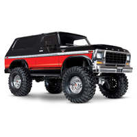 TRAXXAS 82046-4RED TRX-4 BRONCO BODY RED 4X4 RTR ROCK CRAWLER