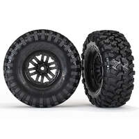 TRAXXAS 8272 TYRES AND WHEELS TRX4 GLUED ASSEMBLED 2 PACK