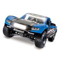 TRAXXAS 85086-4 BLUE UDR UNLIMITED DESERT RACER WITH LIGHTS 6S COMPATABLE BATTERY AND CHARGER NOT INCLUDED