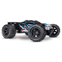 TRAXXAS 86086-4 BLUE E-REVO VXL 6S 2.0 4X4 BRUSHLESS RC CAR  - BATTERIES AND CHARGER NOT INCLUDED