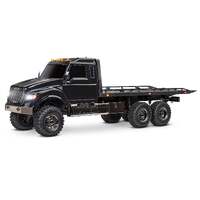 TRAXXAS 88086-84 TRX6 REMOTE CONTROL FLATBED TRUCK WITH WINCH BLACK ULTIMATE RC HAULER