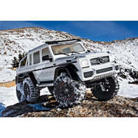 TRAXXAS 88096-4W TRX-6 MERCEDES-BENZ G TRX6 AMG 6X6 SCALE TRAIL AND ROCK CRAWLER WHITE