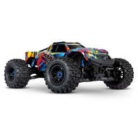 TRAXXAS 89086-4 MAXX 4S BRUSHLESS V2 4WD IN ROCK AND ROLL 1/10 SCALE MONSTER TRUCK WITH WIDEMAXX  - BATTERIES AND CHARGER NOT INCLUDED