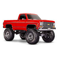 TRAXXAS 92056-4 TRX4 1/10 RC CAR 1979 CHEVROLET CHEYENNE K10 REMOTE CONTROL 3S CRAWLER RED BATTERY AND CHARGER NOT INCLUDED