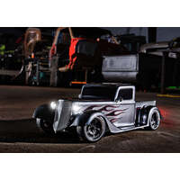 TRAXXAS 93044-4 FACTORY FIVE 1935 4TECH 3 HOT ROD TRUCK - SILVER WITH LIGHTS REQUIRES BATTERY AND CHARGER