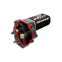 TRAXXAS 9791R COMPLETE TRANSMISSION FOR TRX4M LOW RANGE CRAWL GEARING ASSEMBLED WITH BALL BEARINGS INCLUDES TITAN 87T MOTOR