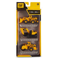 CAT METAL MACHINES 3PK - WHEEL LOADER - EXCAVATOR - STEAM ROLLER