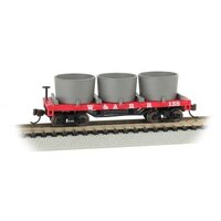 BACHMANN 15551 WESTERN AND ATLANTIC N' OLD-TIME WATER TANK CAR N SCALE MODEL TRAIN ROLLING STOCK