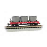 BACHMANN 15552 CENTRAL PACIFIC RR213 OLD-TIME WATER TANK CAR N SCALE  MODEL TRAIN ROLLING STOCK