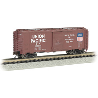 BACHMANN 17053 UNION PACIFIC AAR 40 FOOT STEEL BOX CAR 108848 N SCALE ROLLING STOCK	