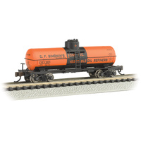 BACHMANN 17866 40 SINGLE DOME TANK C. F. SIMONINS SON #20003 N SCALE SILVER SERIES ROLLING STOCK