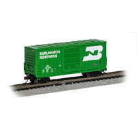 BACHMANN 18252 BURLINGTON NORTHERN 281460 HI-CUBE BOX CAR N SCALE MODEL TRAIN ROLLING STOCK