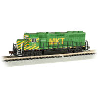 BACHMANN 63570 MKT 231 EMD GP40 DIELEL LOCOMOTIVE WITH WORKING LIGHTS N SCALE MODEL TRAIN LOCOMOTIVE