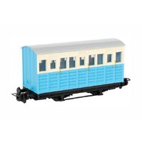 BACHMANN 77204 THOMAS AND FRIENDS NARROW GAUGE BLUE CARRIAGE ROLLING STOCK HO NARROW GAUGE RUNS ON N TRACK