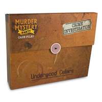 UNIVERSITY GAMES MURDER MYSTERY PARTY CASE FILES - UNDERWOOD CELLARS