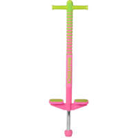 FLYBAR MAVERICK POGO STICK PINK/GREEN - AGE 5+ 18-36kg