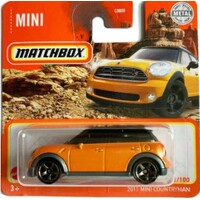 MATCHBOX BASIC CAR COLLECTION GXM69 2011 MINI COUNTRYMAN 51 OF 100